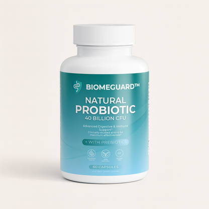 BIOMEGUARD™ Natural Probiotic (40 Billion) + Prebiotics