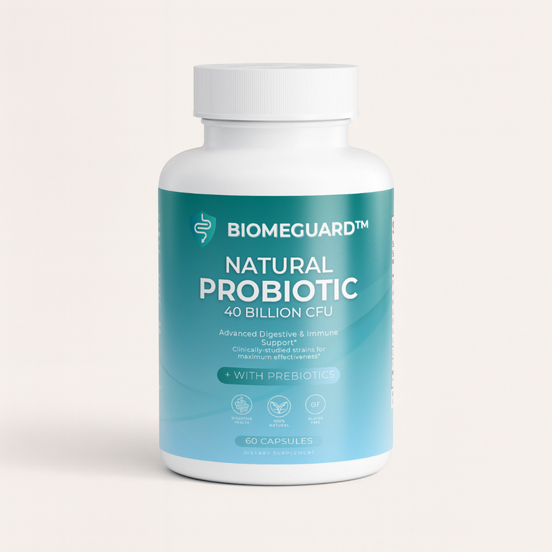 BIOMEGUARD™ Natural Probiotic (40 Billion) + Prebiotics